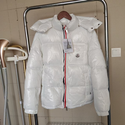 Moncler Maya Classic Glossy Hooded Short Down Jacket - rep Moncler