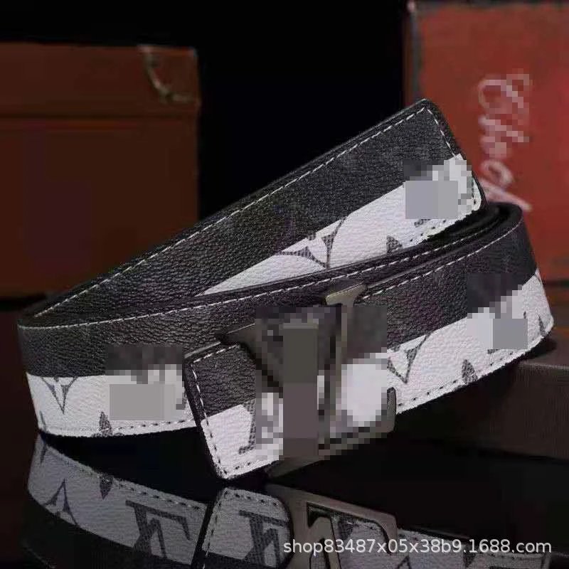 Black and white+black buckle
