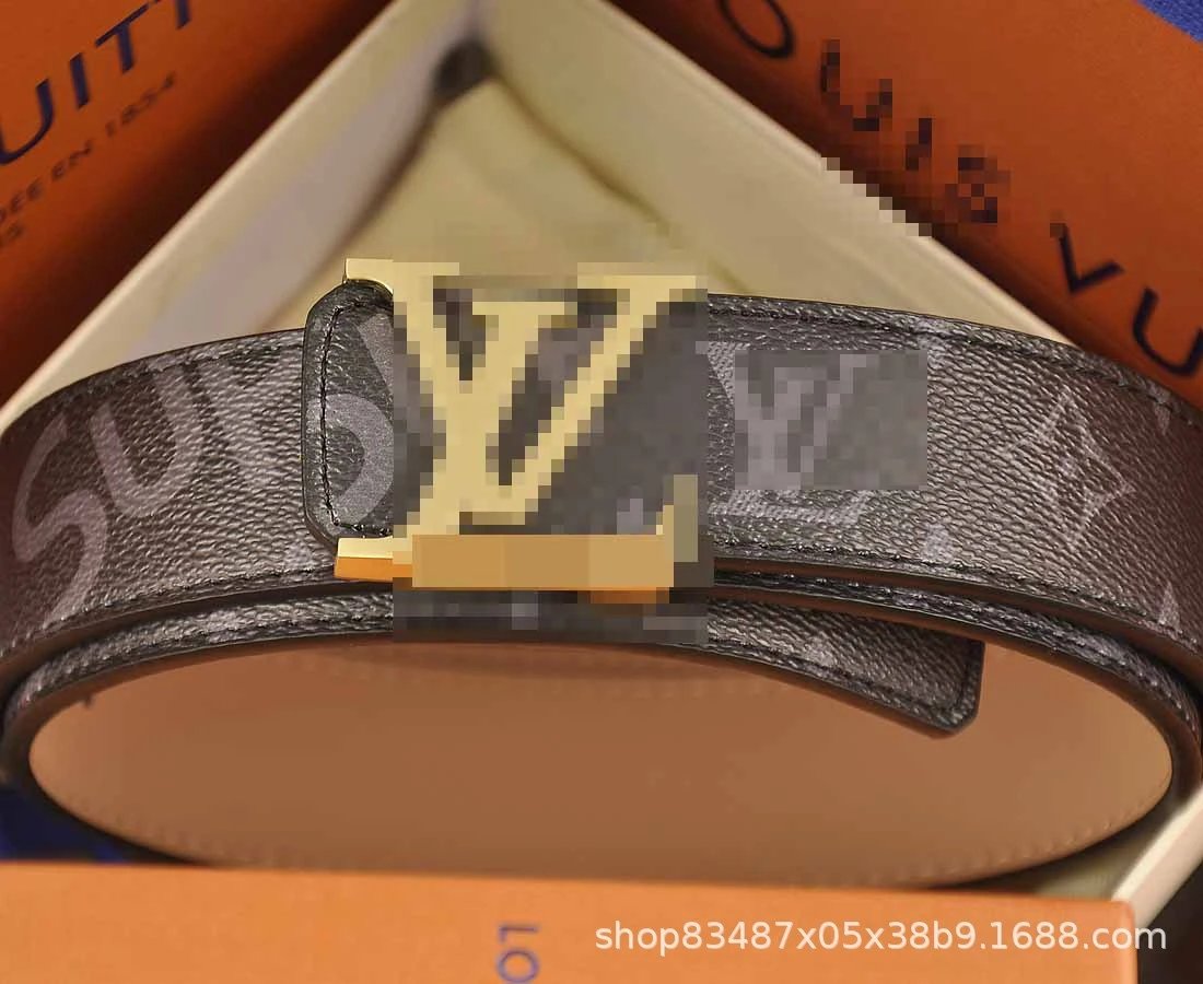 SUP Black Flower+Gold Buckle