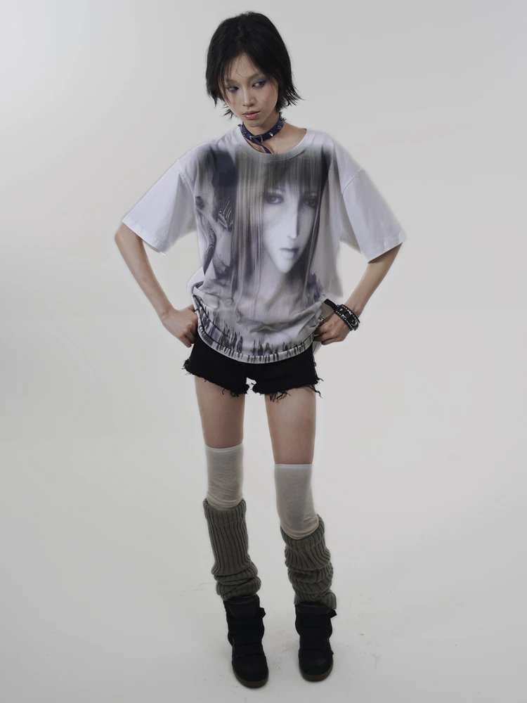 Webbar Heavy printed tee v.1