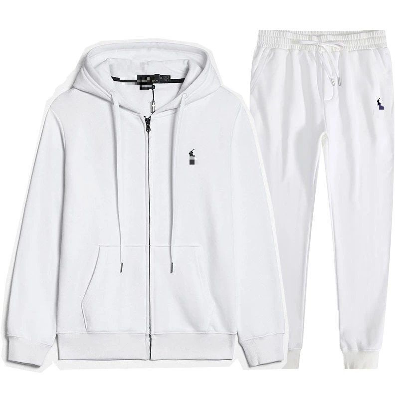 White suit-black label