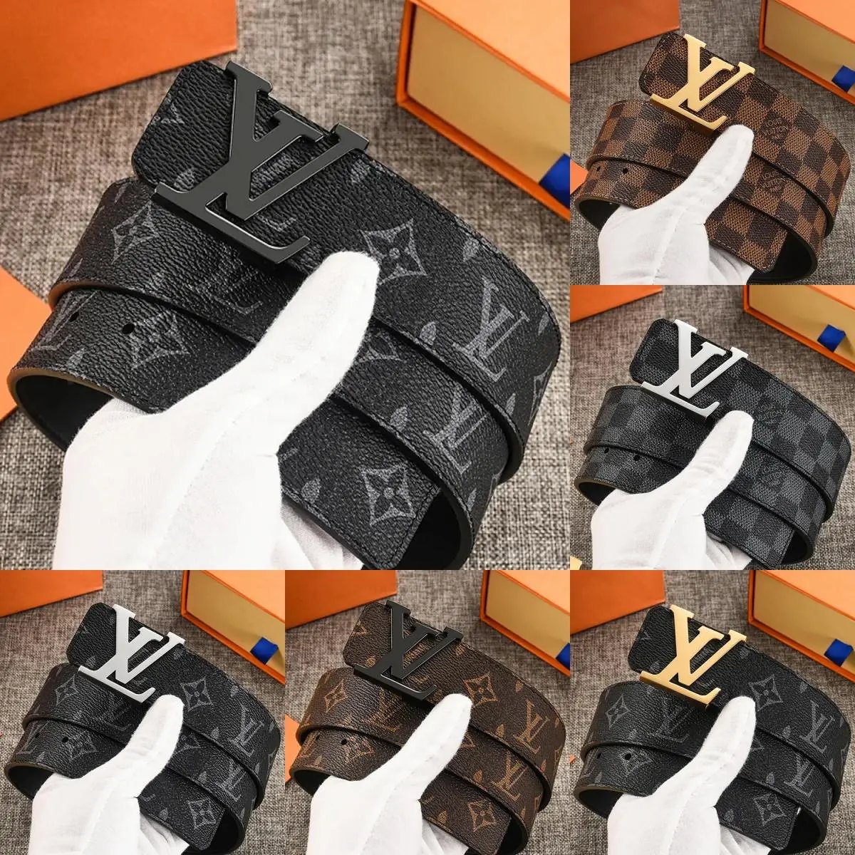 Louis Vuitton Monogram Belt