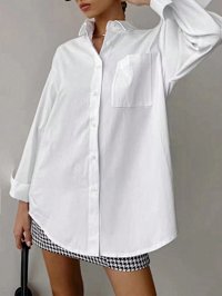 Striped shirt coat — seller photo 6