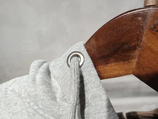Design Classic Kangaroo Pocket Gray Hoodie - 7