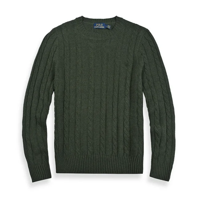 Polo Ralph Lauren Knitwear Cable-Knit Crewneck Sweater product detail image 3