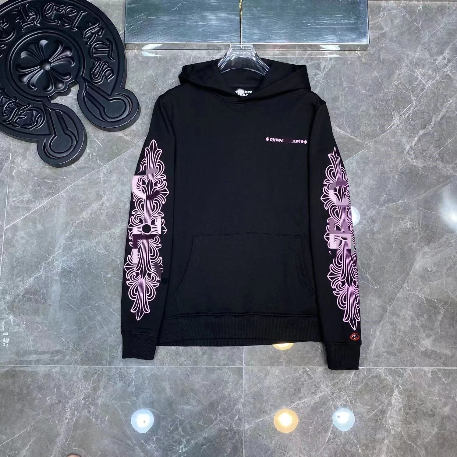 Black Kl8880#Sweatshirt