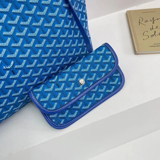 Goyard Travel Bags Chevron monogram duffel bag product detail image 13