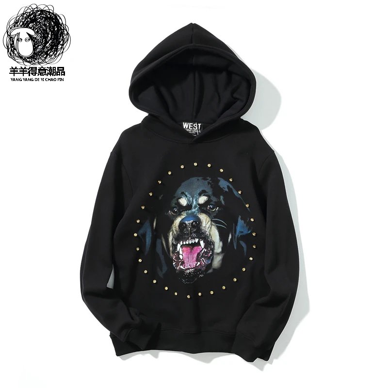Diamond Dog Hoodie (with Velvet)