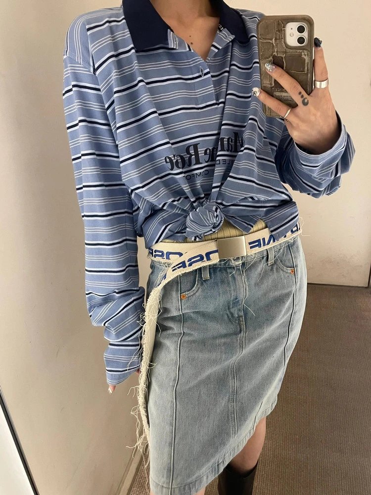Martine Rose Striped Sweatshirt 5