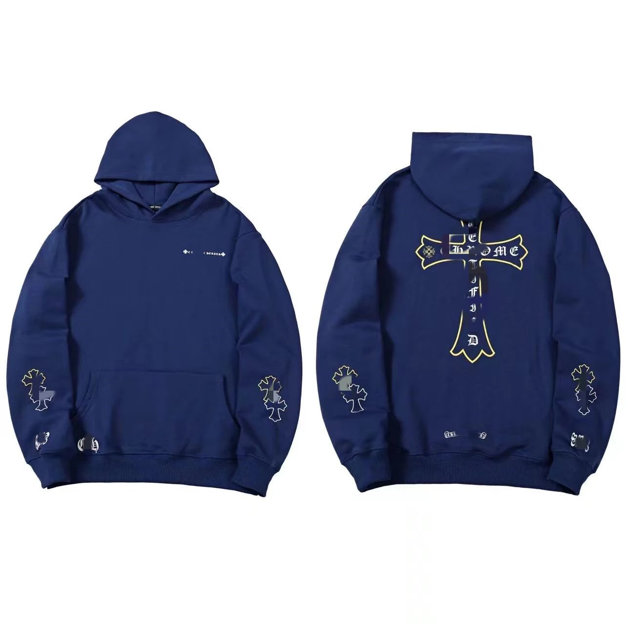 Navy Blue 8881#Sweatshirt