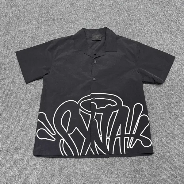 Gallery Dept. Graffiti Outline Shirt Black - 1