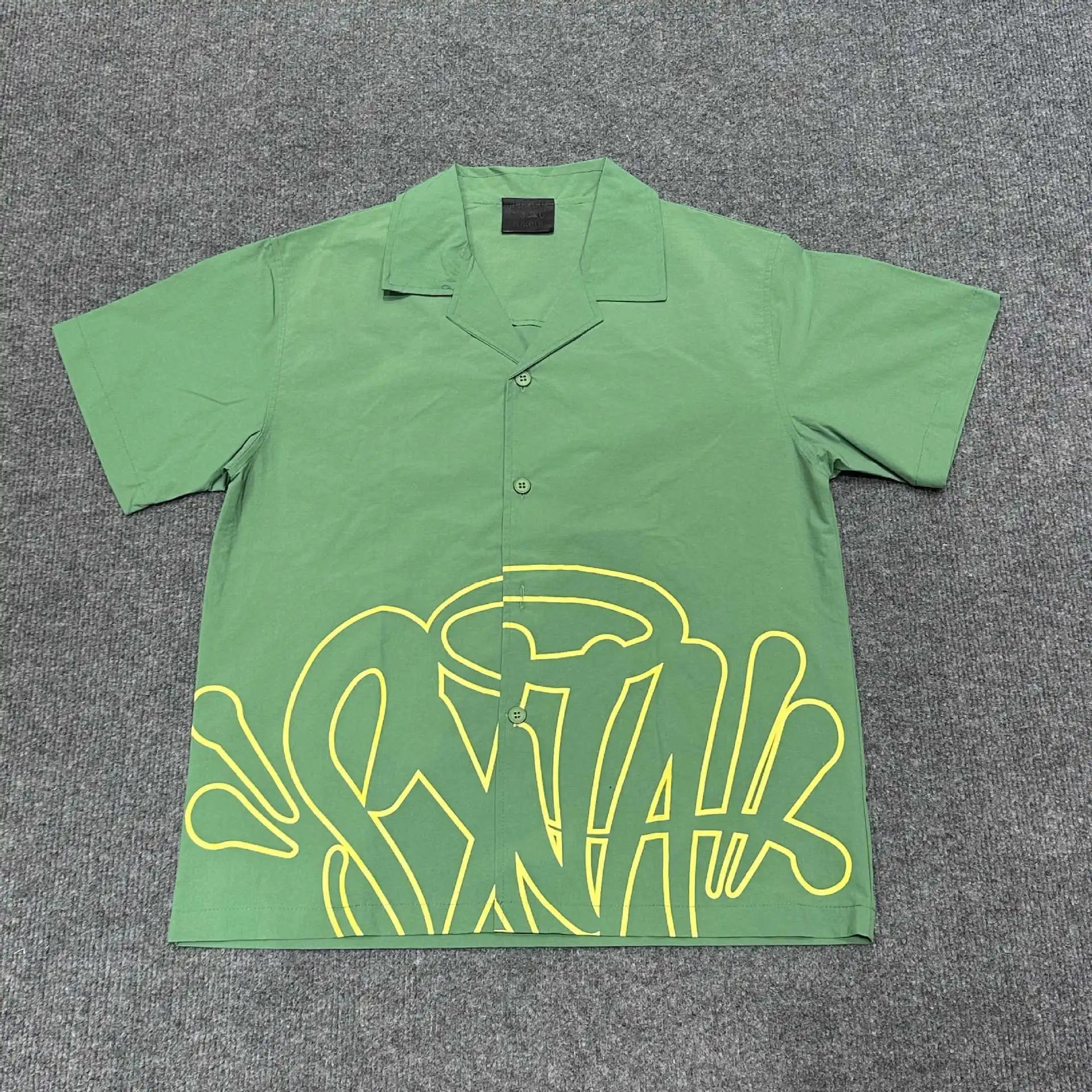 Gallery Dept. Graffiti Outline Shirt Green