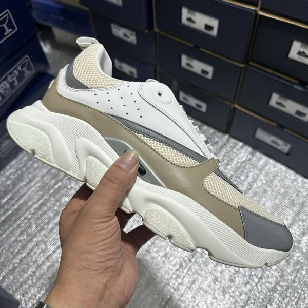 Dior B23 Low Orange White Gray Sneakers Chunky Sneakers - 13