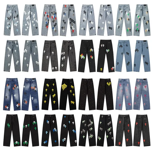 Chrome Hearts Jeans Cross Patch product detail image 1