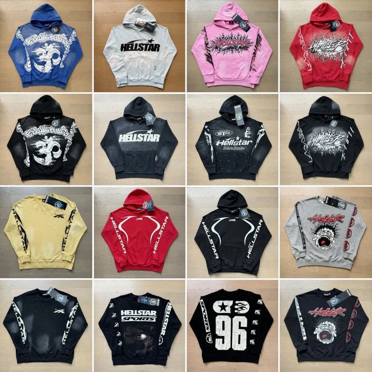 Hellstar Hoodies [36 styles]