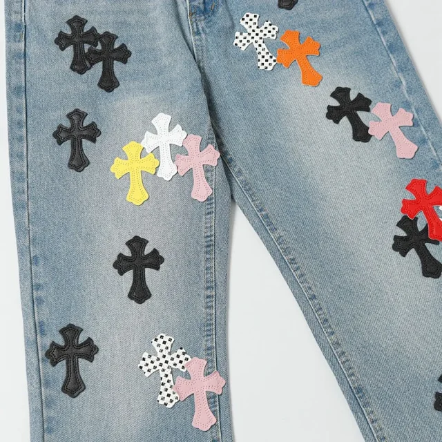 Chrome Hearts Jeans Cross Patch product detail image 11