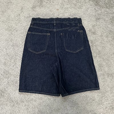 Bermuda loose-fitting five-point denim shorts - rep szorty