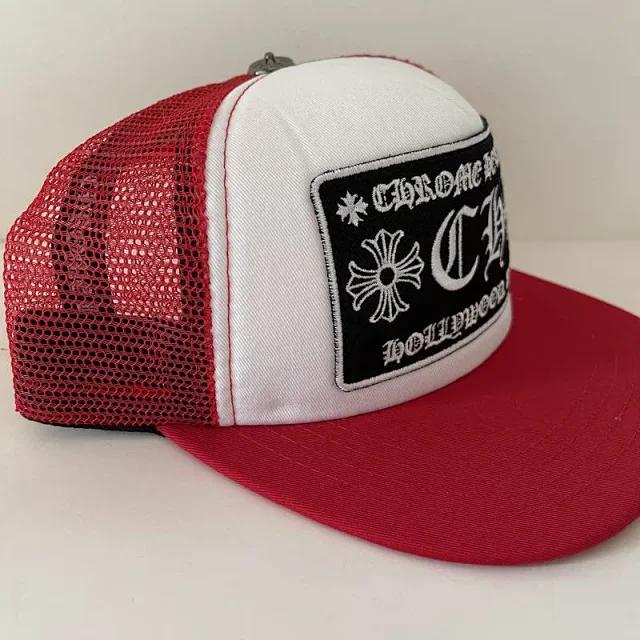 Chrome Hearts Hats Embroidered Logo Patch Flat-Brim Cap product detail image 15
