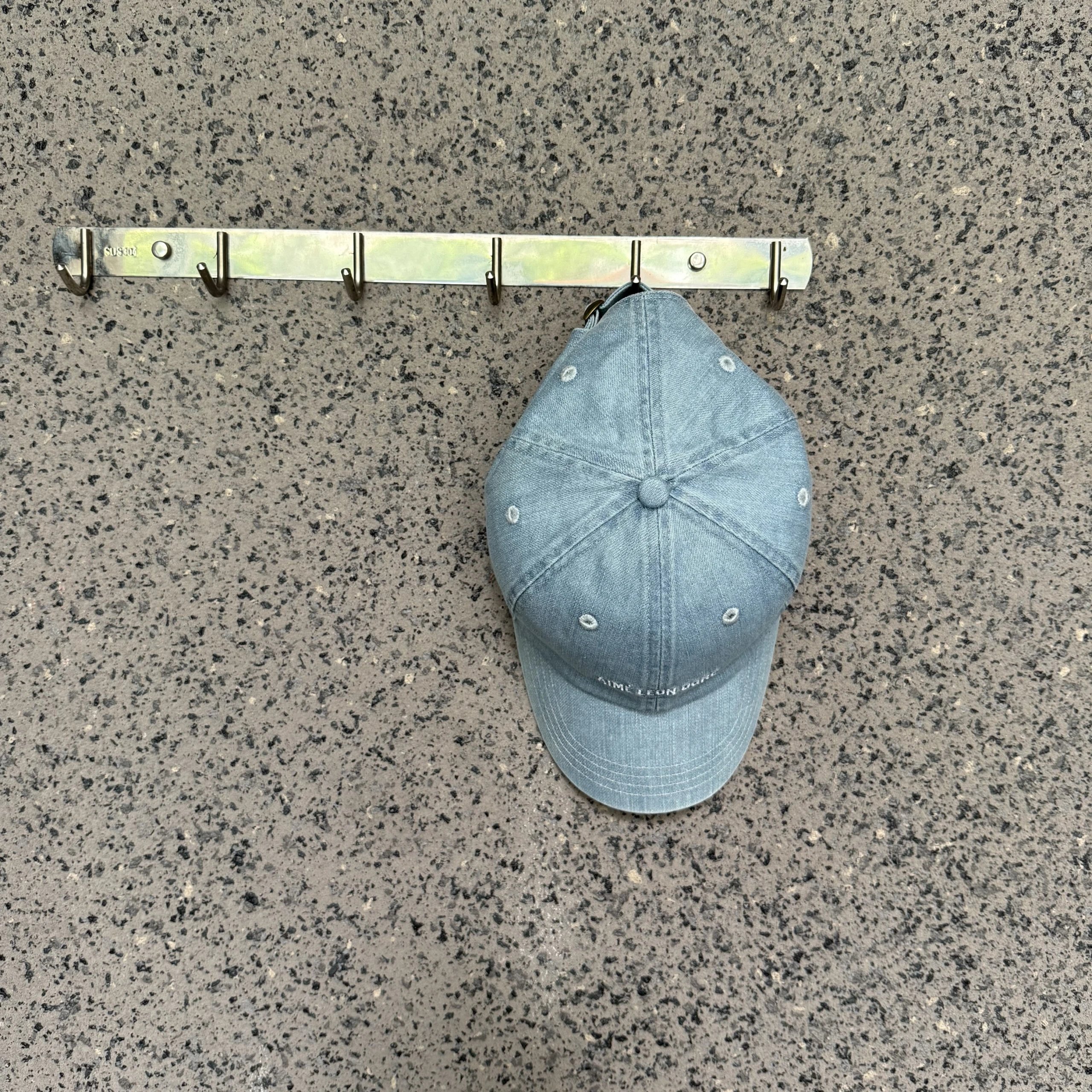 Aime Leon Dore Core Denim Logo Hat Denim Embroidered · 4