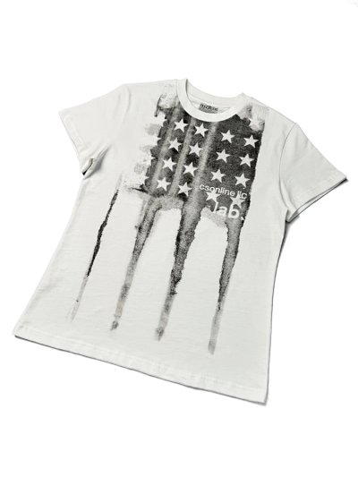 CS-Online USA flag slim T-Shirt