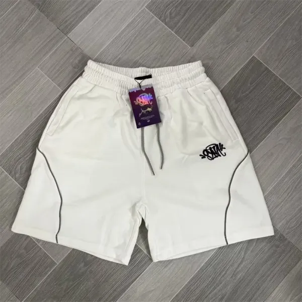Corteiz Flamin' Shorts White - 1