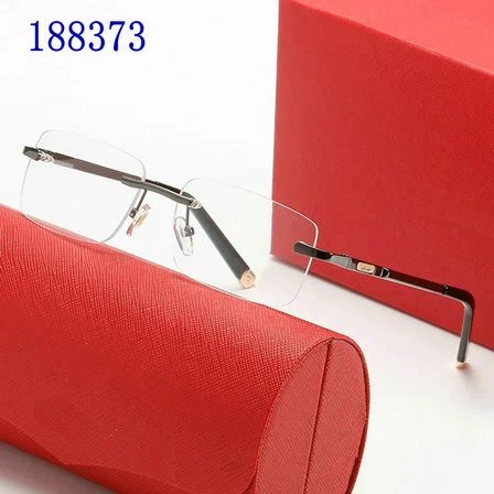 Design Rimless Optical Glasses with Red Case Eyewear - 7