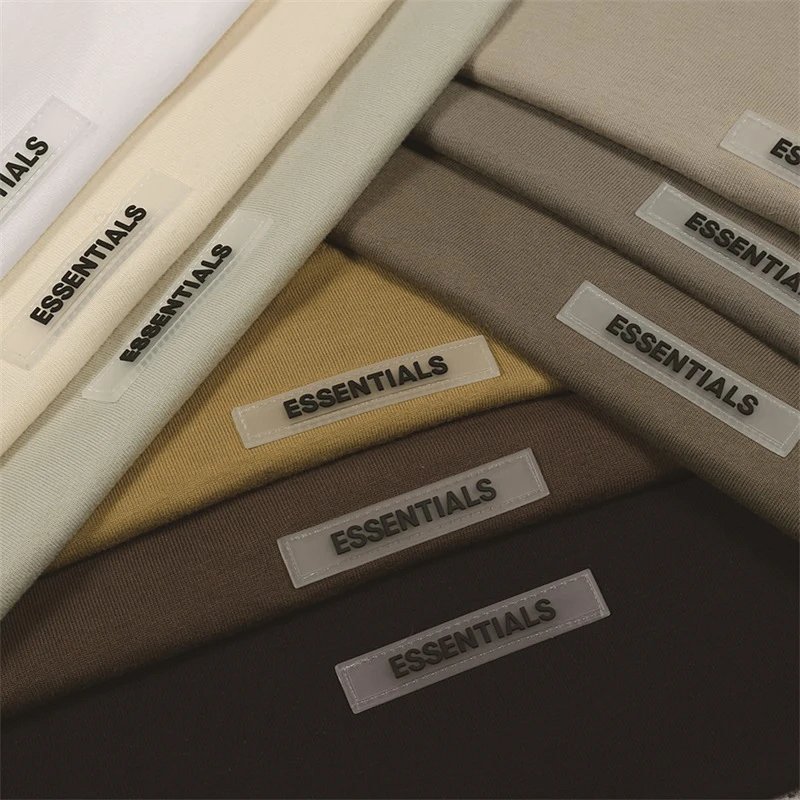 classic threedimensional silicone letter  High Street Minimalist Easiest for match men and women Couple short sleeve Tshirt Loose