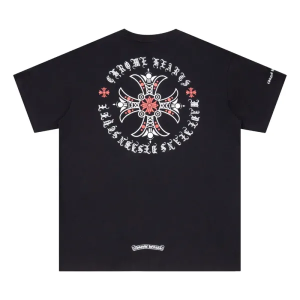 Chrome Hearts Cross Logo Black T-Shirt - 1