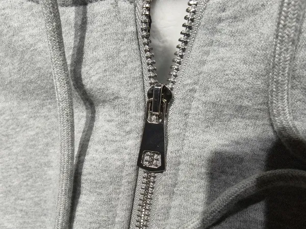 Design Classic Kangaroo Pocket Gray Hoodie - 6