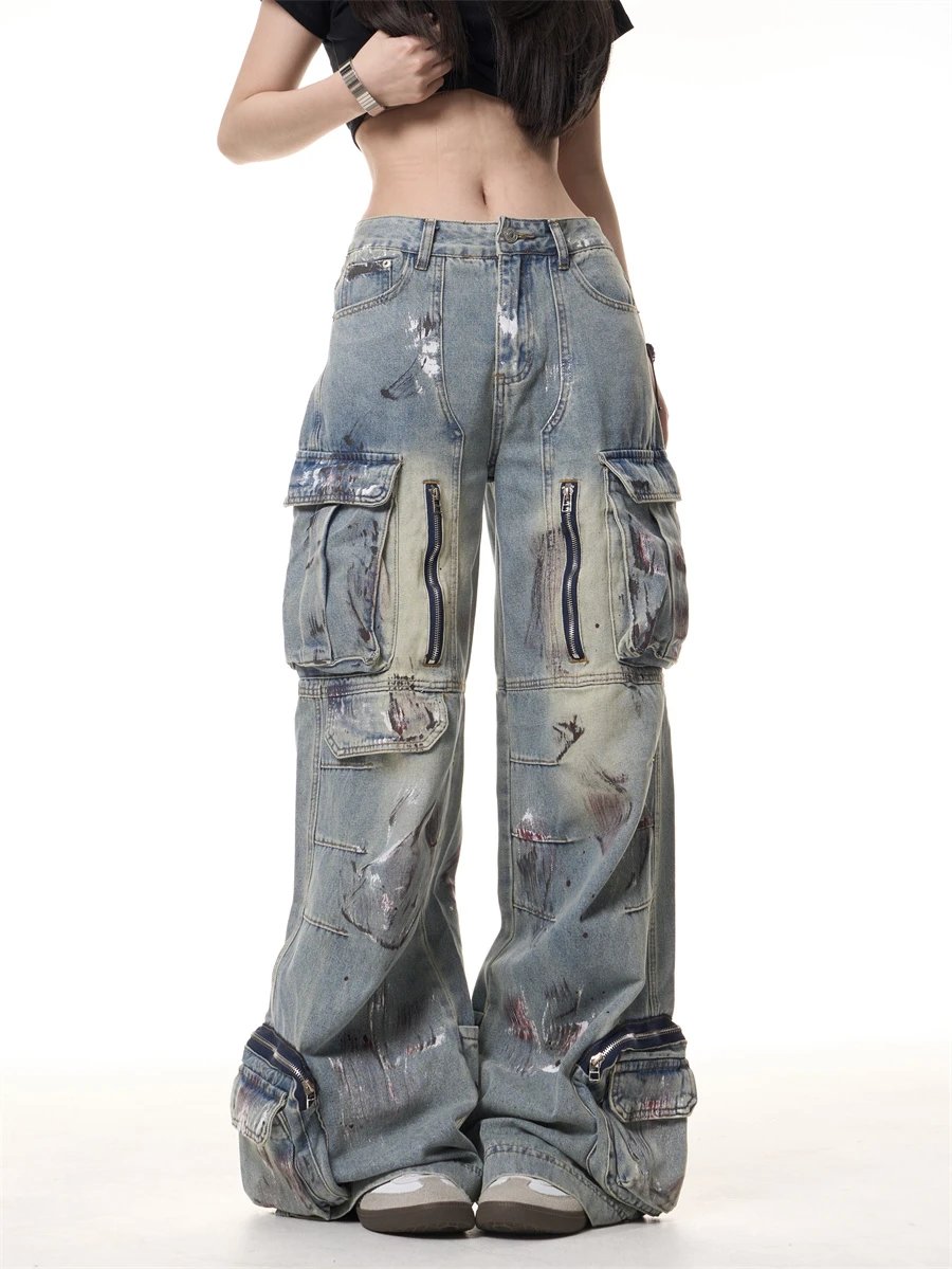 ONLPP PCKTS zipper denim