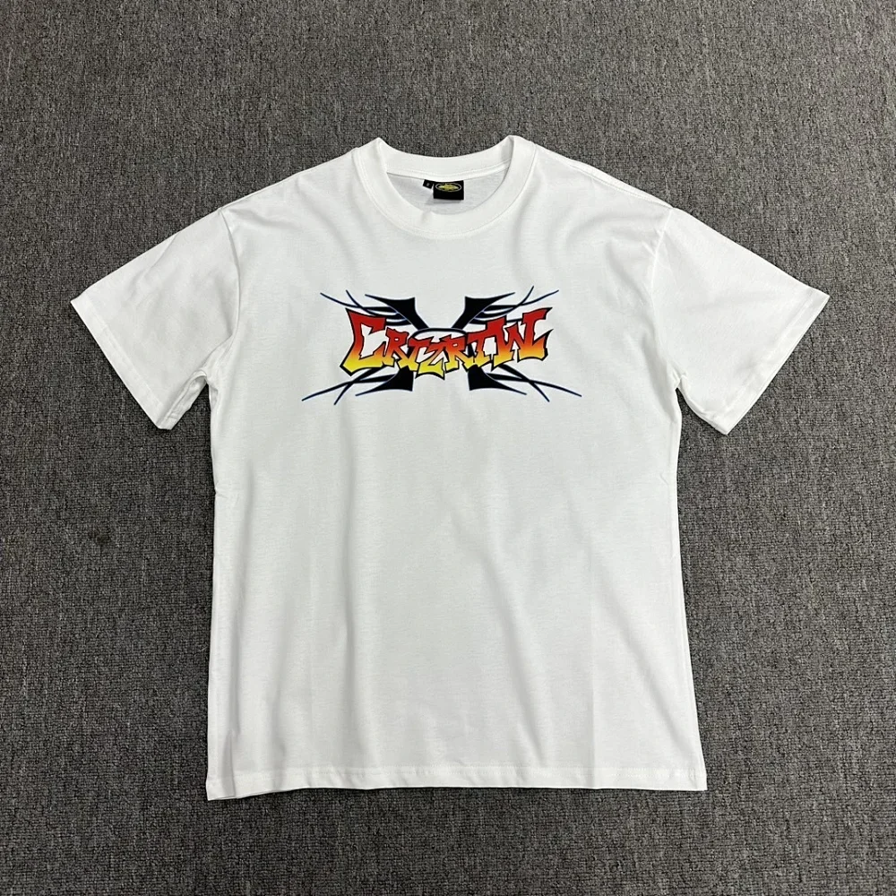 Y2K-Style American Streetwear Short-Sleeve T-Shirt