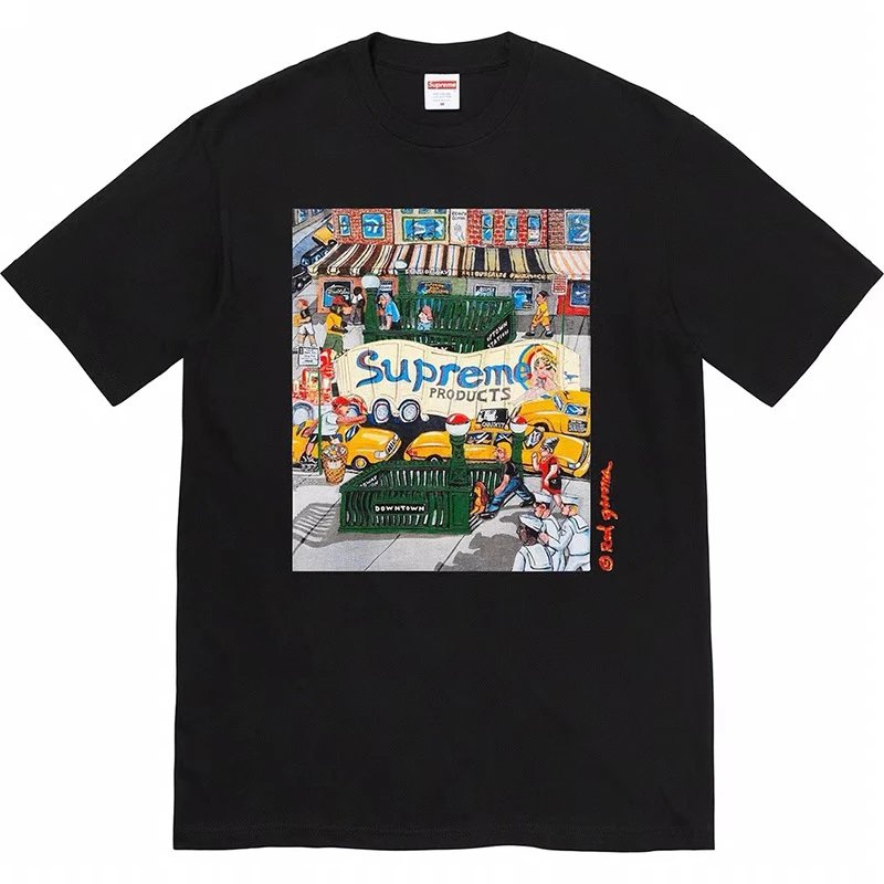 Supreme T-Shirts Short-Sleeve Graphic — 1