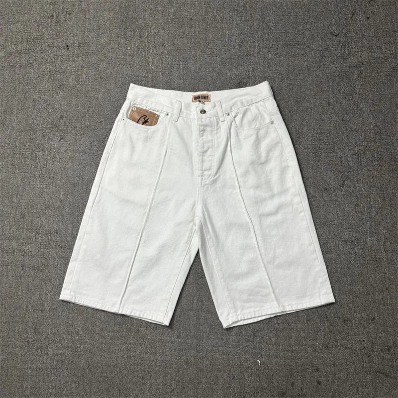 Other Denim Shorts Loose White