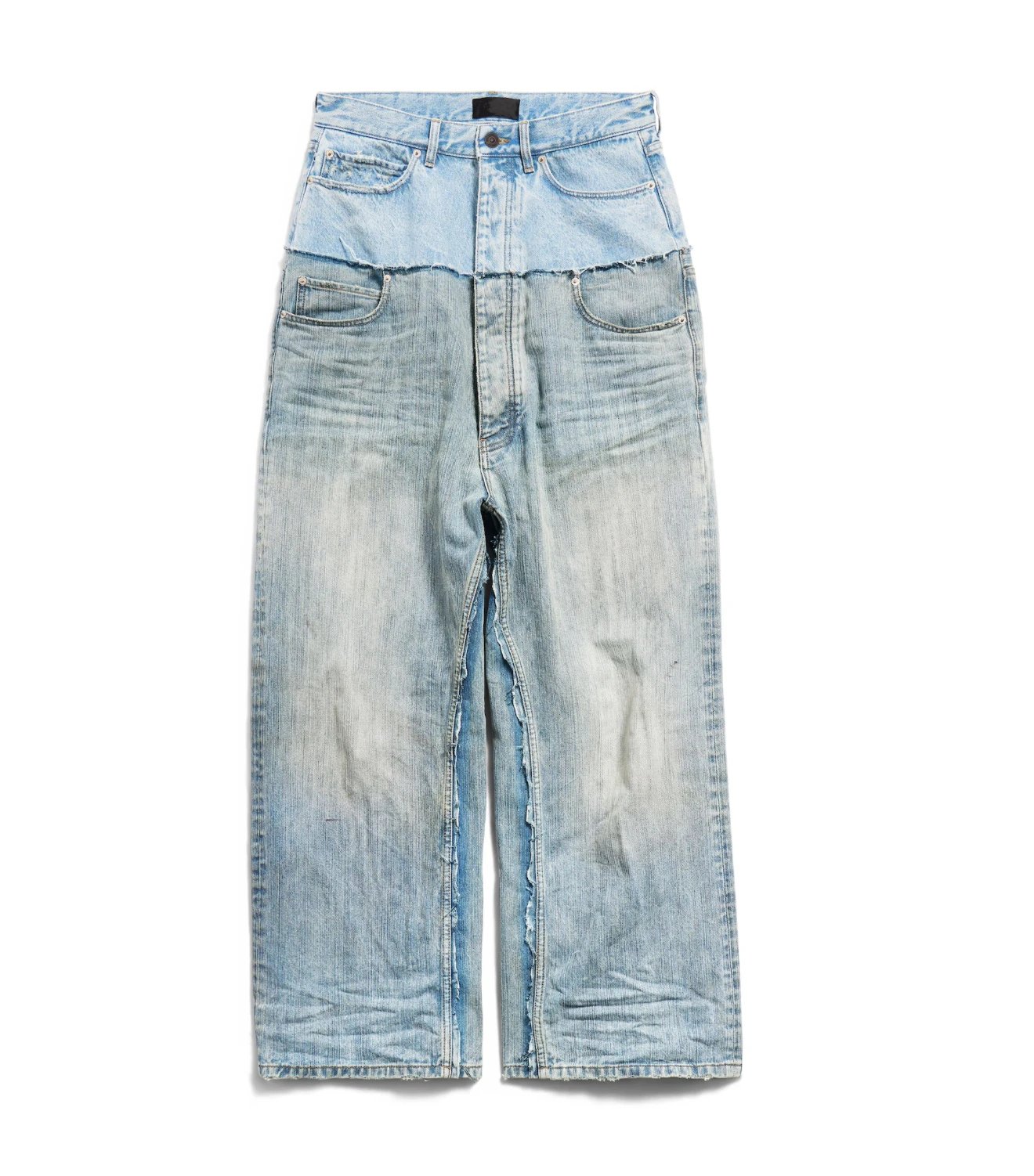 Balenciaga Cut Up Denim Black 3