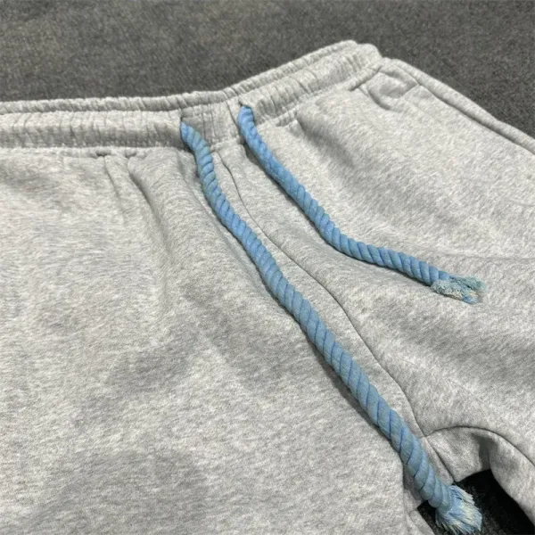 Off-White Graffiti Logo Red Sweatpants - 9
