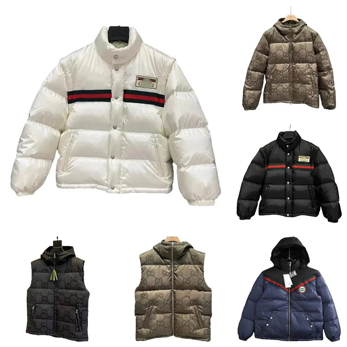 Gucci GG Supreme Puffer Jackets [9 styles]