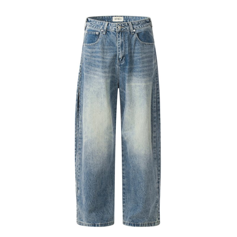 Dark Curved Pants