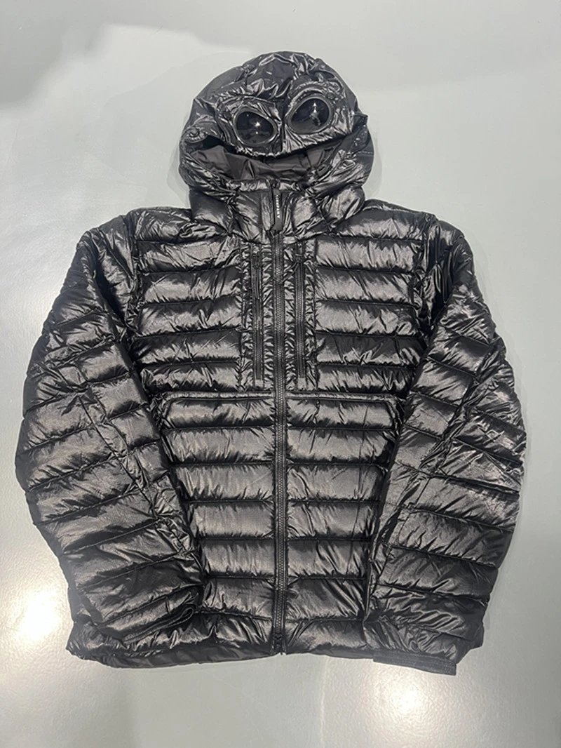 C.P. Company Goggle Jacket Black Down Jacket - 3