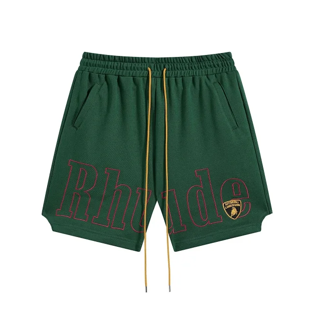 Unbranded Shorts Color-block drawstring with graphic print product detail image 20