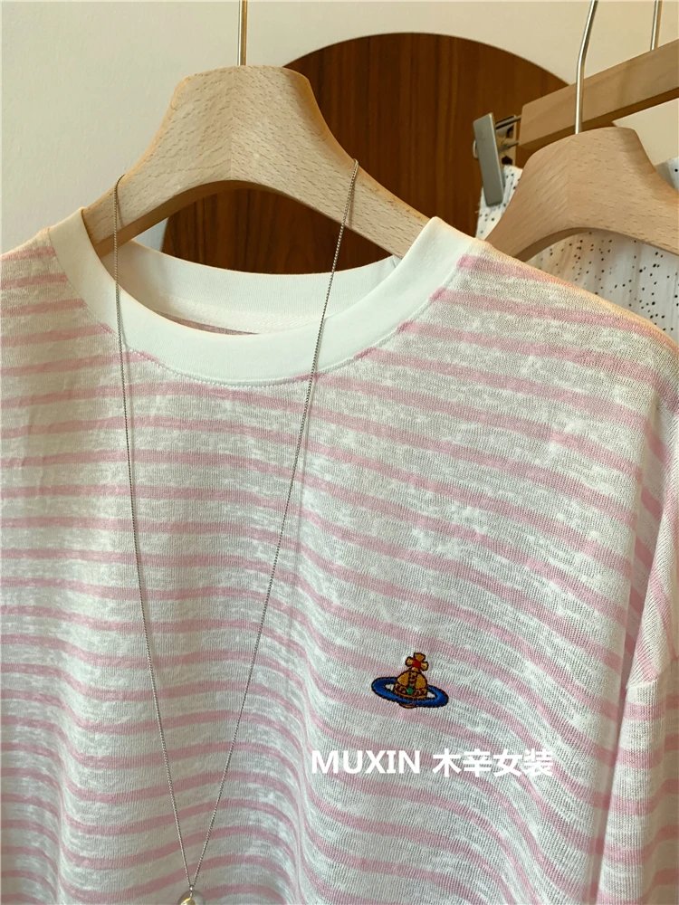Embroidered Planet Tencel Thin Summer · 2