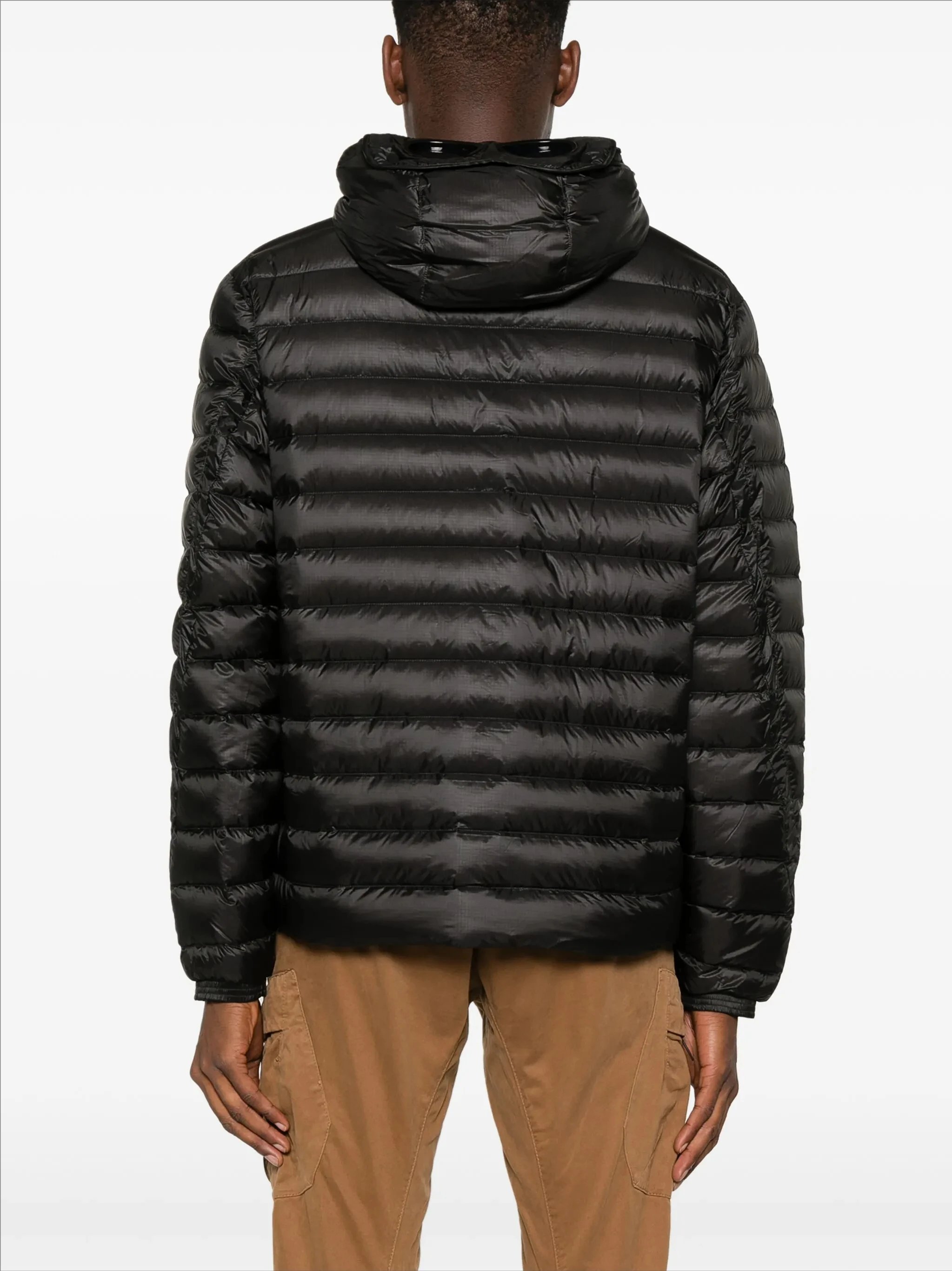 C.P. Company Goggle Jacket Black Down Jacket - 2