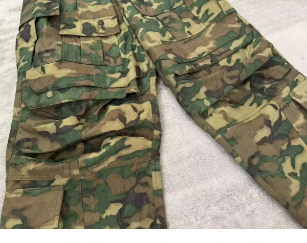 Design Oversized Hoodie with Gray Camo Cargo Pants and Chunky Boots - 10