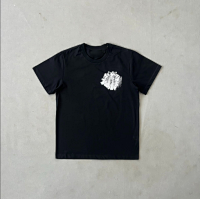 Black foam t-shirt/black foam