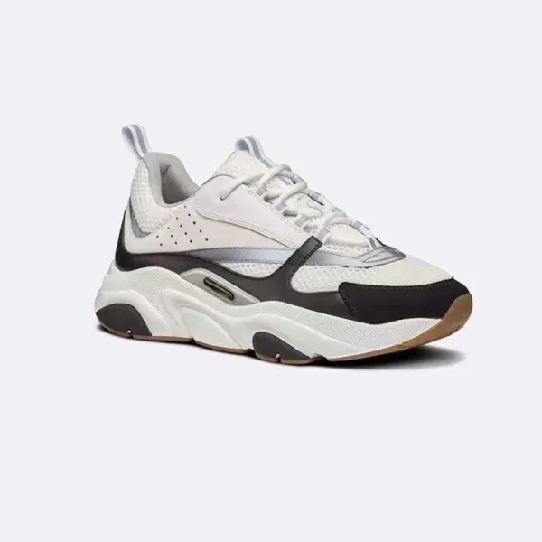 Dior B23 Low Orange White Gray Sneakers Chunky Sneakers - 11