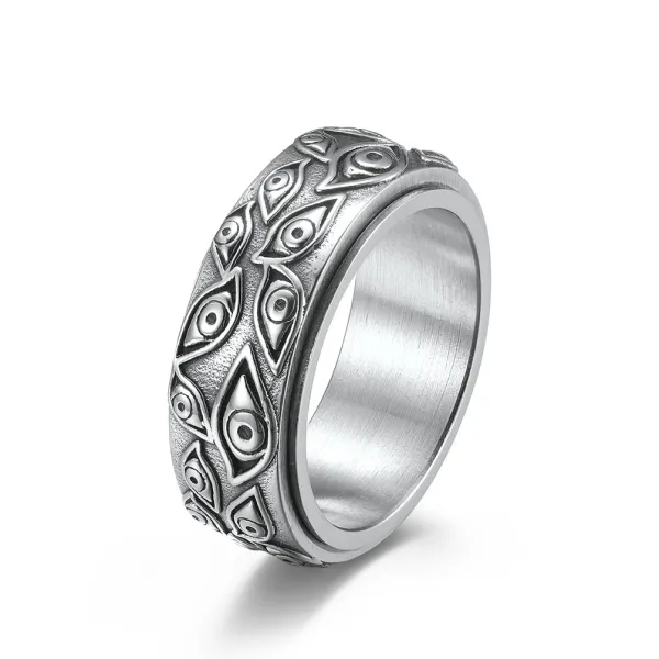 Design Fleur-de-Lis Silver Ring Jewelry - 9