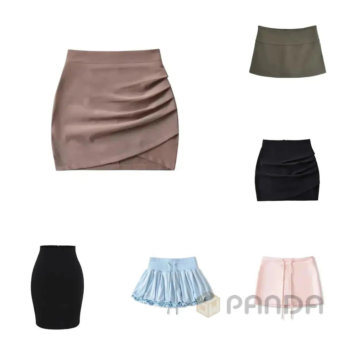 Body-hugging skirt