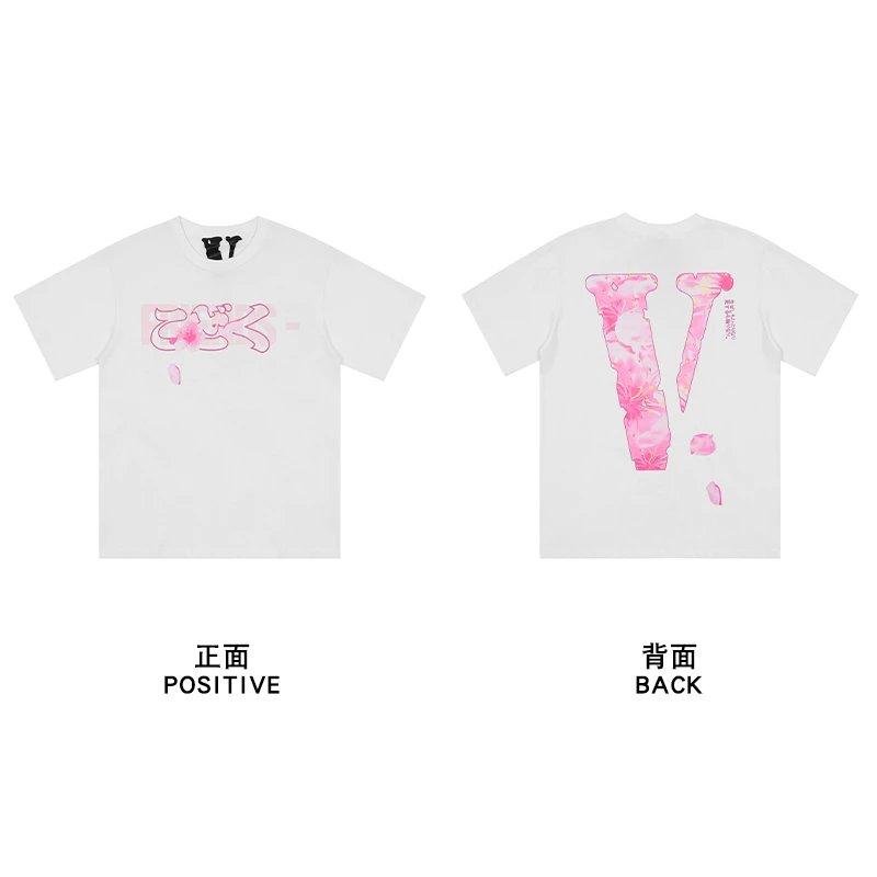 VLONE — Cherry Blossom Limited Edition Short-Sleeve T-Shirt - rep Vlone