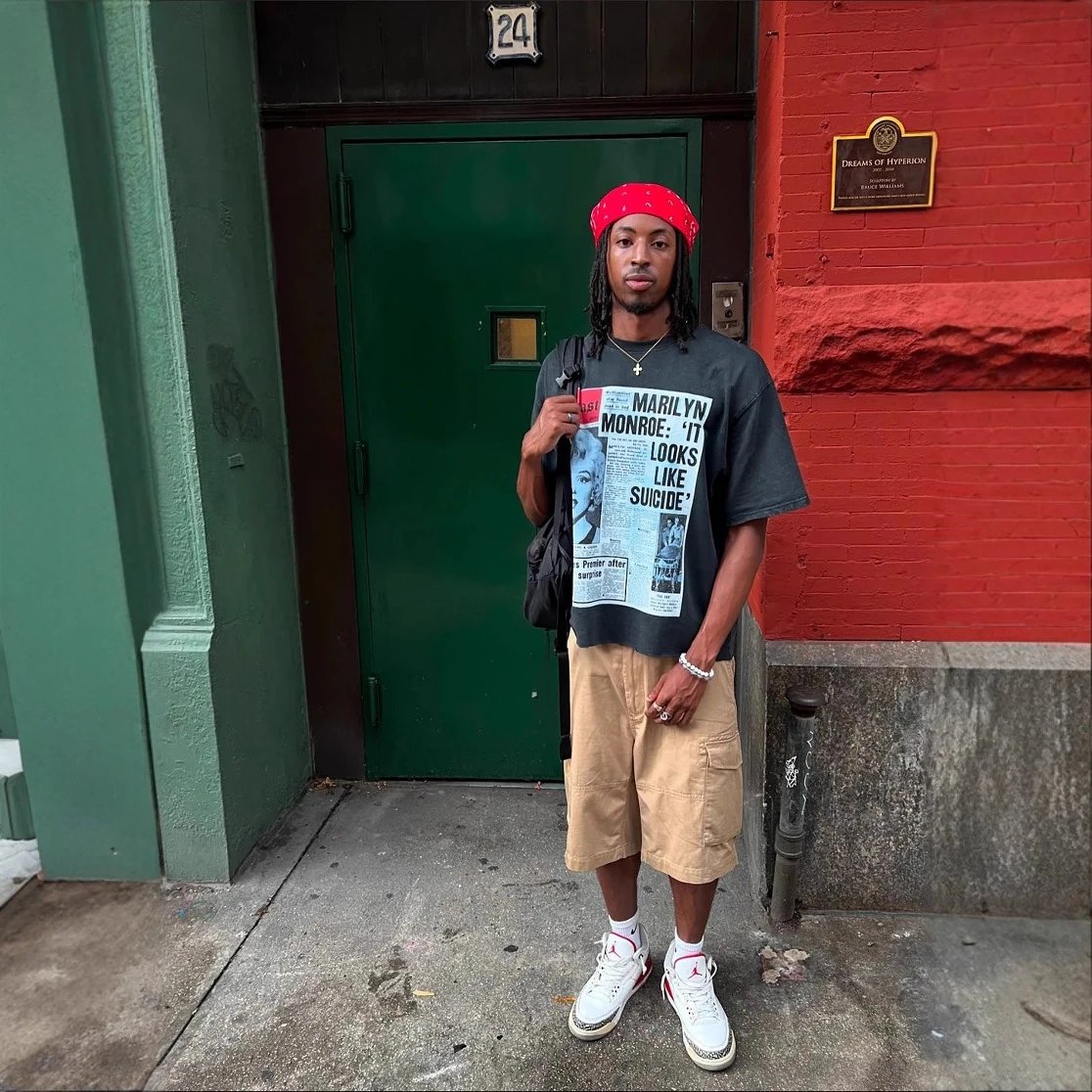 新品Y2K卡通男女印花宽松T恤个性百搭跨境2025美式街头嘻哈风