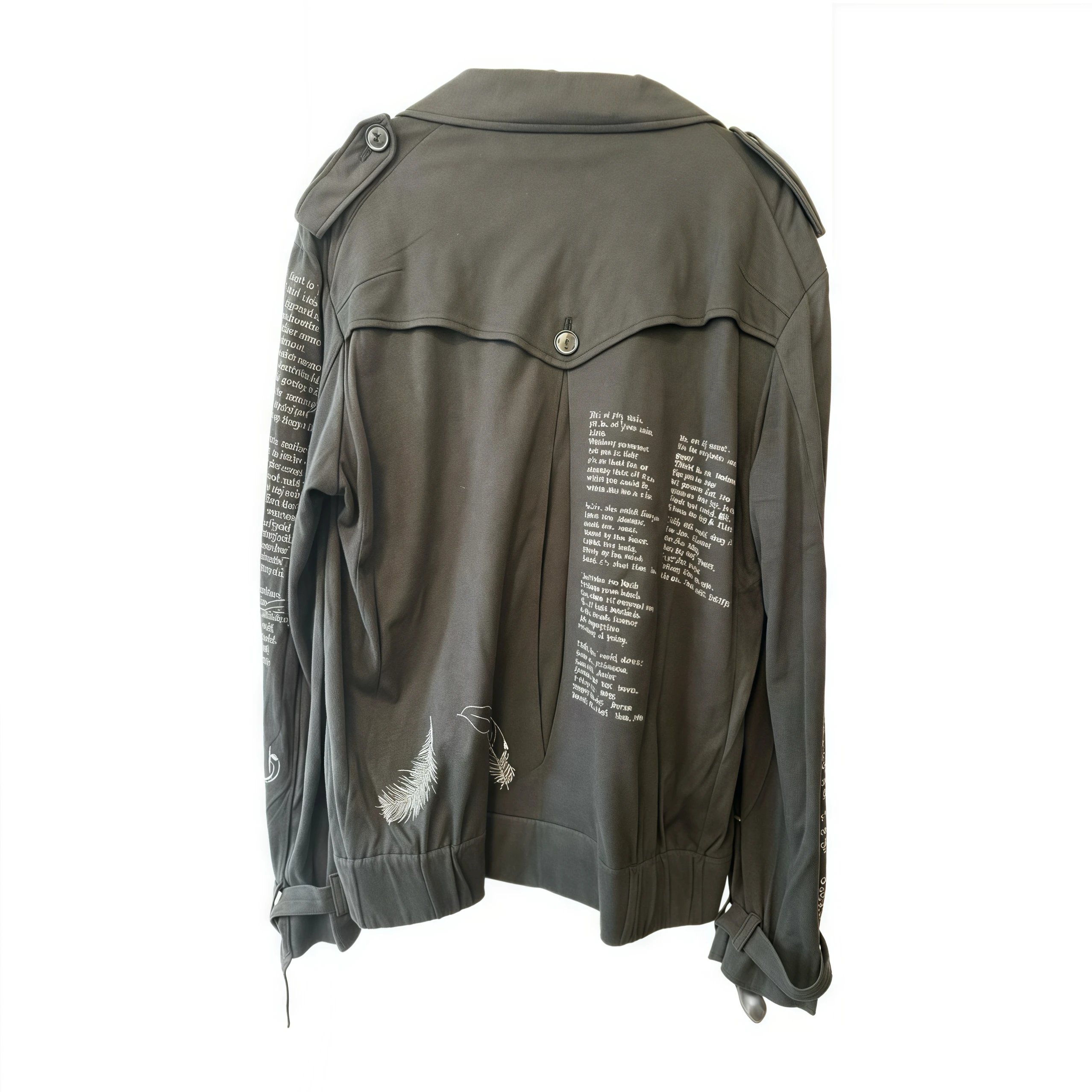 Number Nine 08Ss Poetry Jacket