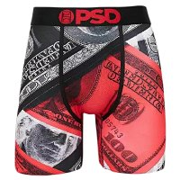 P14 black and red dollar bills